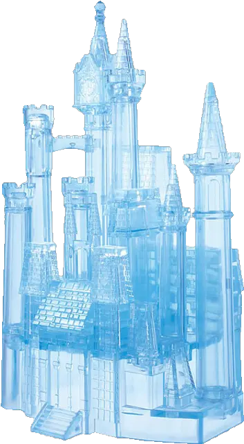  3d Crystal Puzzle Deluxe Cinderellau0027s Castle Jigsaws Original 3d Crystal Puzzle Cinderella Castle Instructions Png Cinderella Castle Png