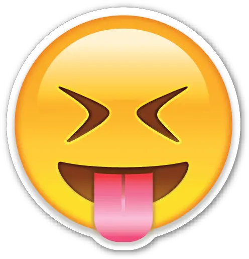  Face With Stuck Out Tongue And Tightly Closed Eyes Emoji Face With Stuck Out Tongue Emoji Png Tongue Transparent