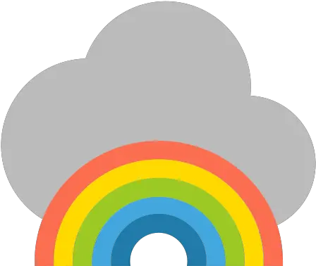  Greenfield Color Gradient Png Cloud Desktop Icon