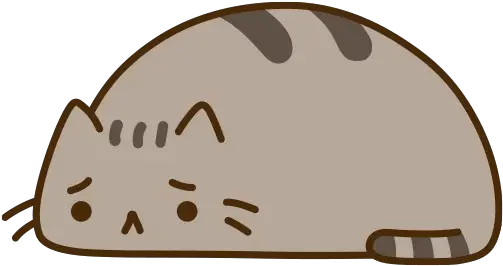  Download Mammal Headgear Pusheen Tenor Cat Free Clipart Hq Sad Pusheen Gif Png Pusheen Cat Png