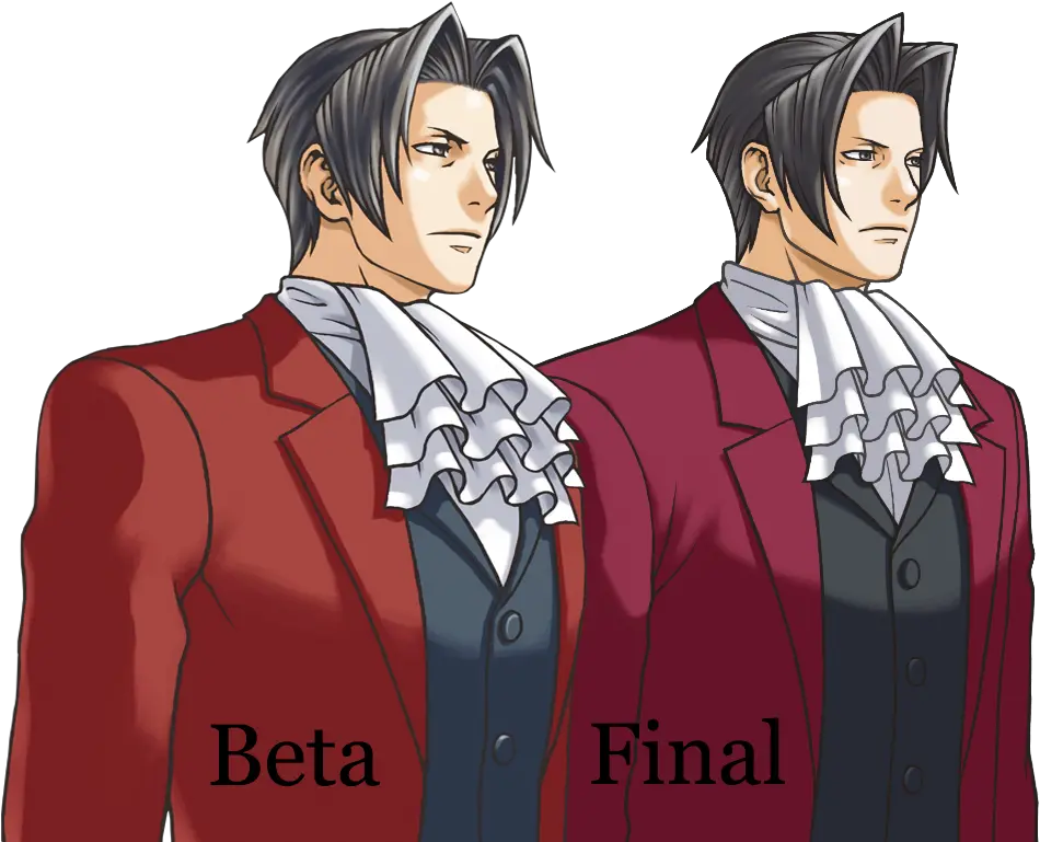  Heres Aai Beta Miles And Next Fictional Character Png Miles Edgeworth Icon