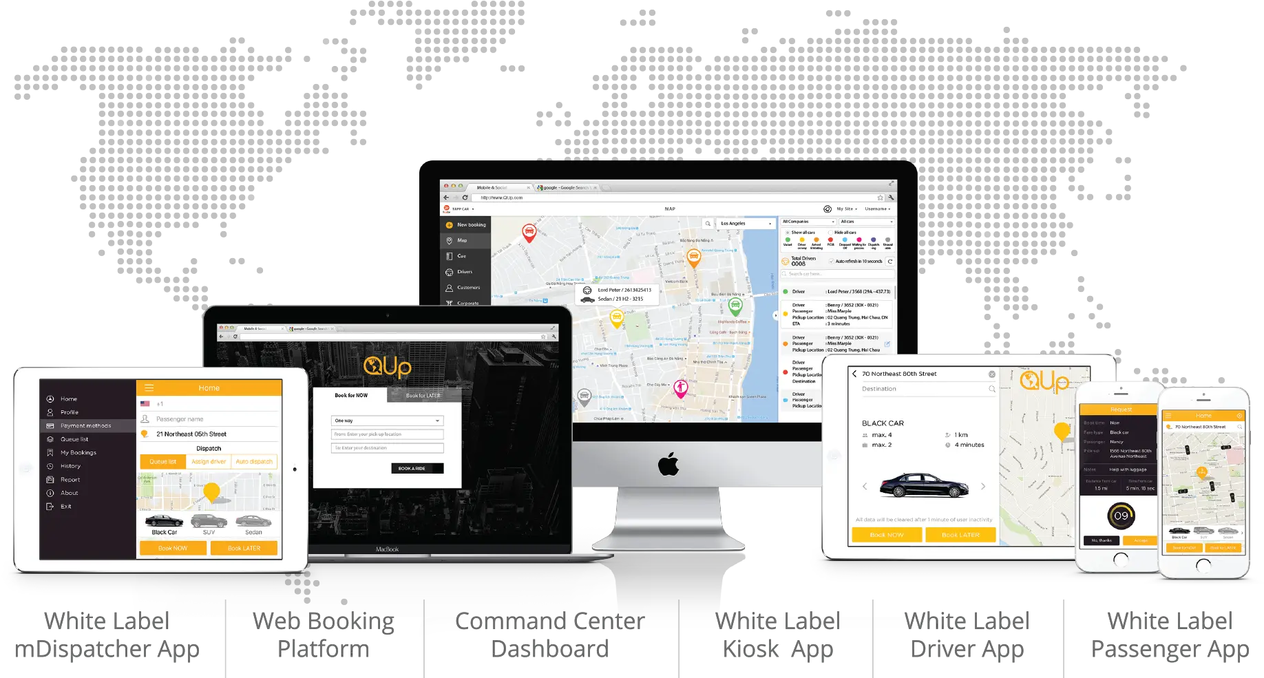  Qup Dispatching System Empower Taxis And Vtc With More Than Screenshot Png Uber App Logo