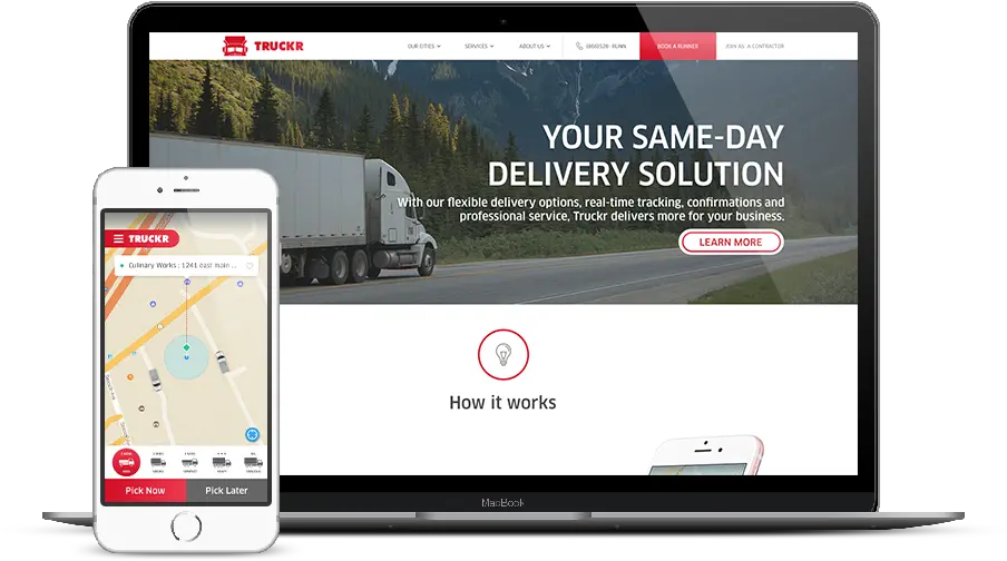  Uber For Trucks Best Transport Software Solution Uber Truck App Png Uber App Logo