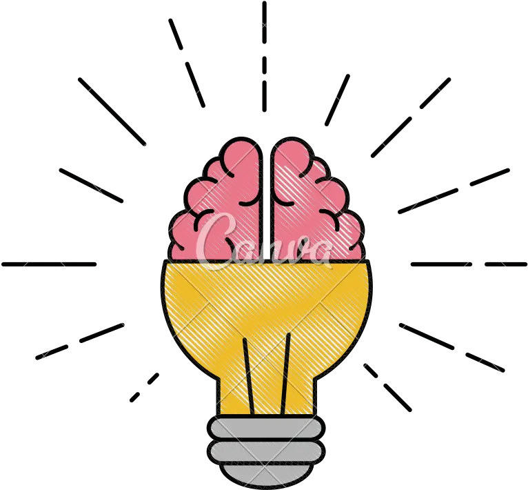  Idea Clipart Lightbulb Brain Png Download Full Size Cerebro Con Una Idea Sleep Icon Idea