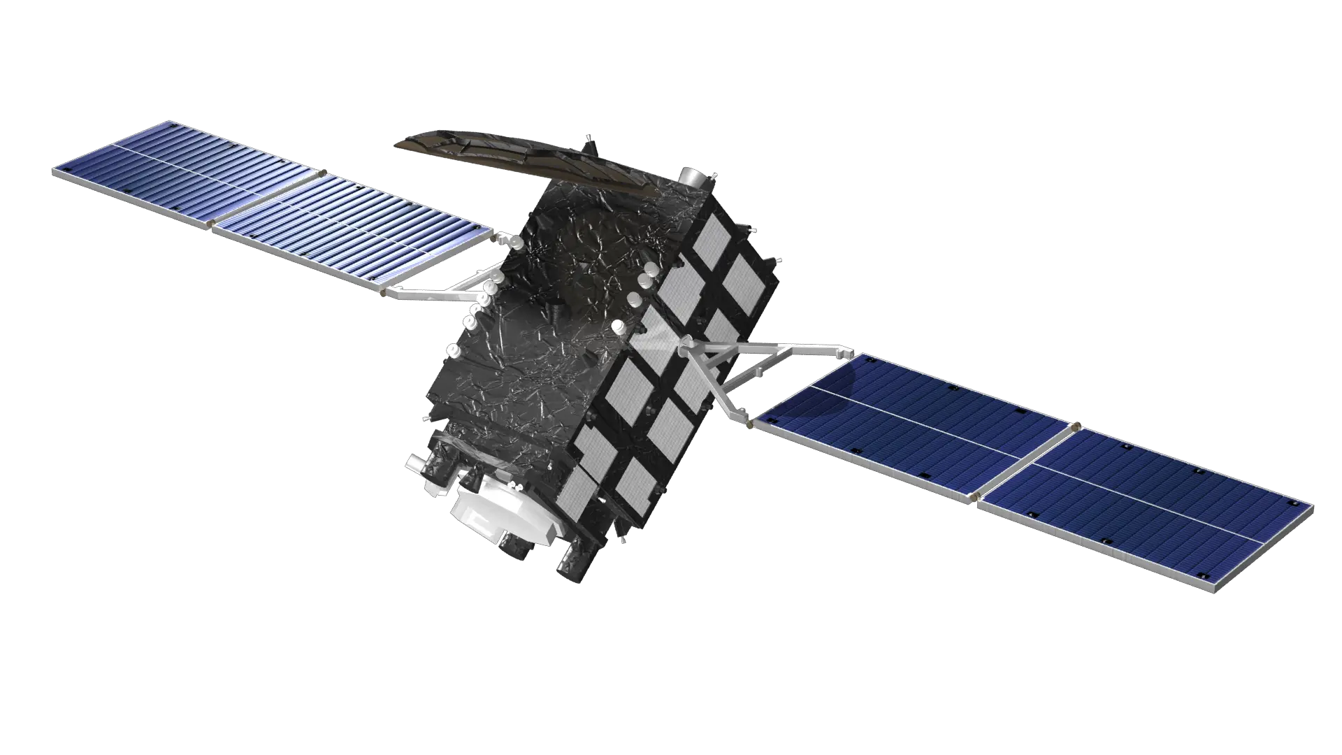  Qzs Type 8 With No Background Satellite Transparent Background Png Satellite Transparent Background