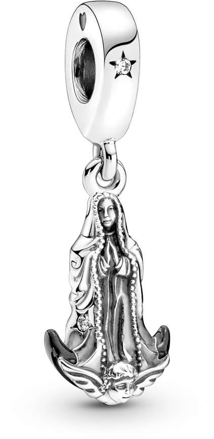  Pandora Virgin Of Guadalupe Motif Dangle Charm 799646c01 Virgin Of Guadalupe Pandora Png Pandora One Icon