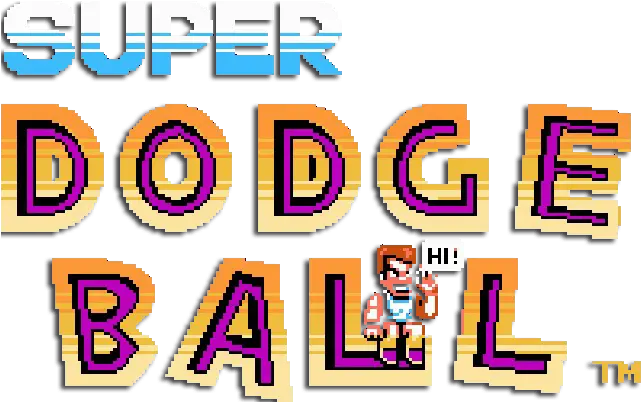  Super Super Dodge Ball Nes Logo Png Nes Logo Png