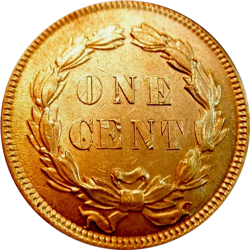  1859 Indian Head Cent Reverse 1859 Indian Head Cent Png Cent Png