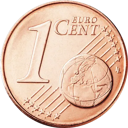  1 Cent Coin Eu Serie Spain 1 Cent Coin Png Cent Png