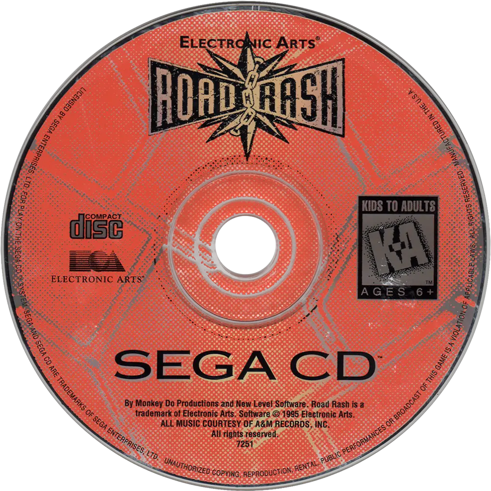  Road Rash Details Launchbox Games Database Road Rash Png Sega Cd Icon