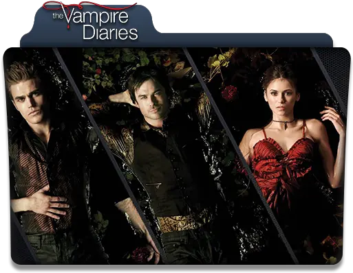  The Vampire Diaries Folder Icon By Viro9 Dai70ki The Vampire Diaries Season 1 Folder Icon Png Pictures Folder Icon