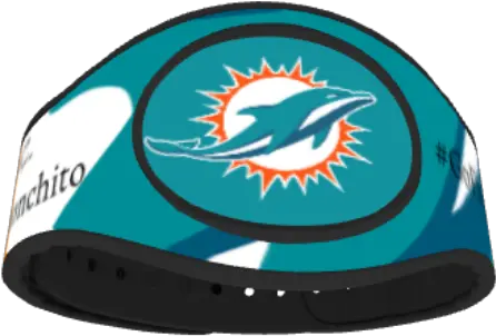  Miami Dolphins Magicband 2 Skin Fish Png Miami Dolphins Png