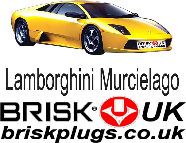  Lamborghini Murcielago 62 65 V12 0110 Brisk Racing Spark Plugs Lamborghini Murciélago Png Lambo Transparent