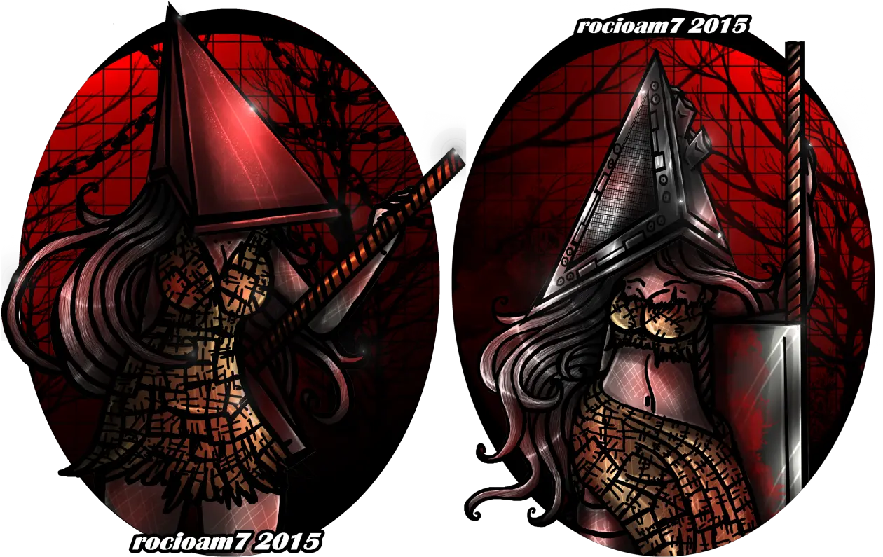  Download Female Pyramid Head Silent Supernatural Creature Png Pyramid Head Png