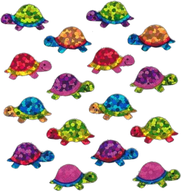  Kidcore Turtle Stickers Messy Sticker By 90s Sticker Png Turtle Transparent Background