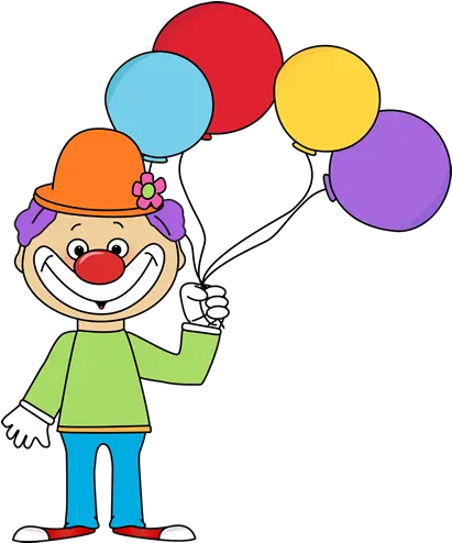  Pics Of Balloons Clipartsco Clown Holding Balloons Clipart Png Balloon Clipart Png