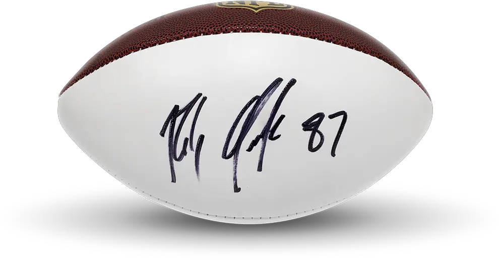  Authentic Signed Rob Gronkowski Wilson Rob Gronkowski Autograph Png Rob Gronkowski Png