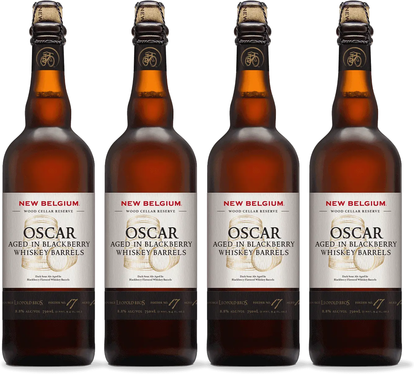  Oscar Aged In Blackberry Whiskey Barrels New Belgium Brewing Barware Png Oscar Transparent