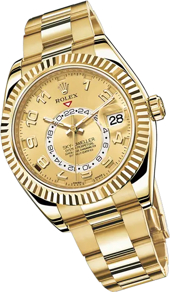  Yellow Gold Rolex Sky Dweller Rolex Sky Dweller Oro Png Rolex Png