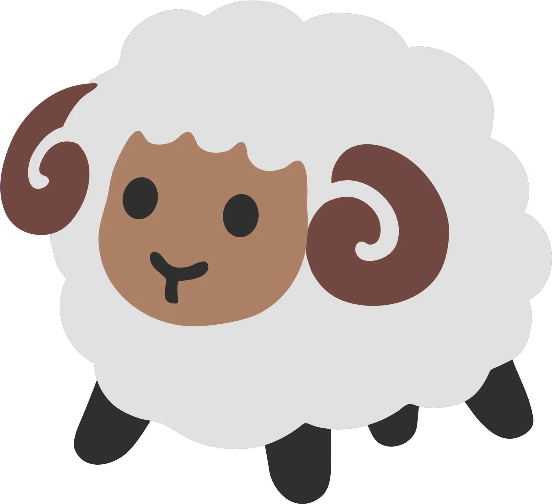  Fileemoji U1f40fsvg Wikimedia Commons Sheep Emoji Png Sheep Png