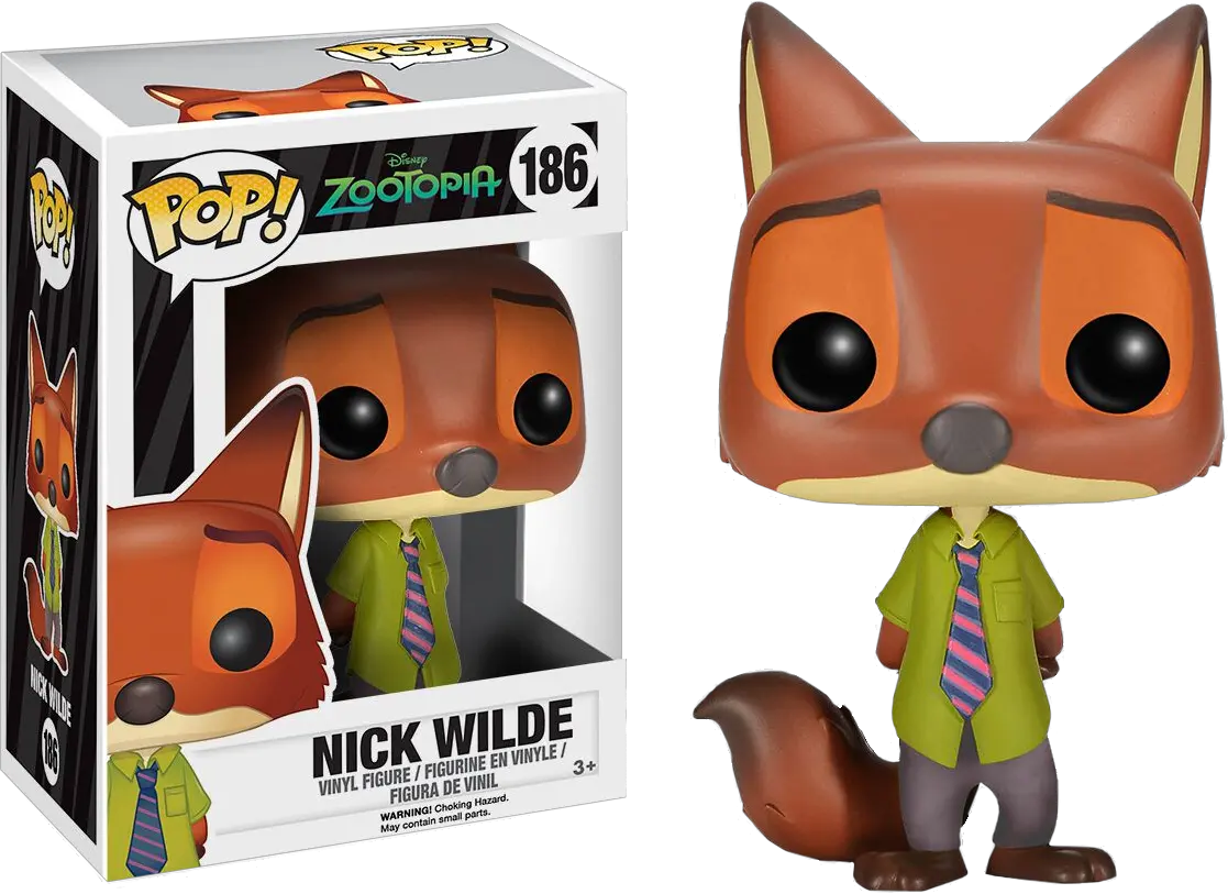  Zootopia Funko Pop Nick Wilde Nick Wilde Funko Pop Png Zootopia Png