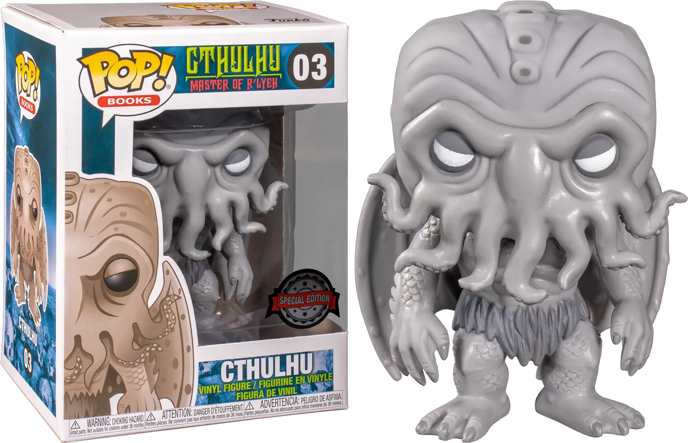  Lovecraft Cthulhu Funko Pop Books Hp Funko Pop Hp Lovecraft Png Cthulhu Transparent