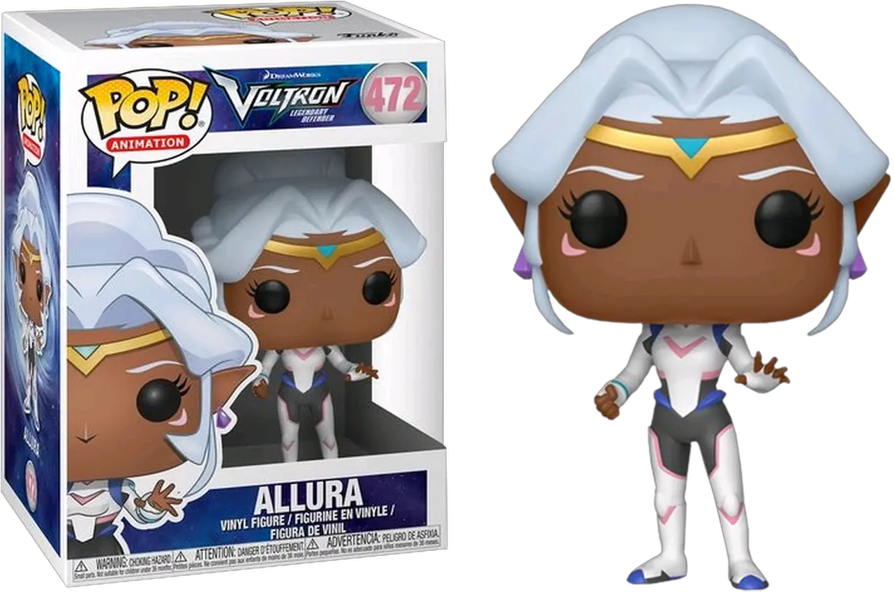  Voltron Legendary Defender Allura Pop Vinyl Figure Pop Vinyl Png Voltron Png