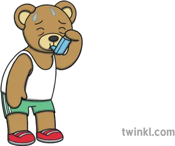  Toby The Teddy Bear With Inhaler No Teddy With Sore Knee Png Teddy Bear Transparent Background