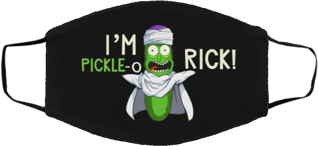  Pickle Rick Im Polaris Face Mask Png Pickle Rick Transparent