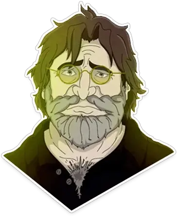  Gabe Newellu201d Stickers Set For Telegram Fictional Character Png Gabe Newell Png