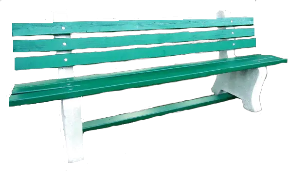  Concrete Park Bench Green Concrete Park Bench Form Png Park Bench Png