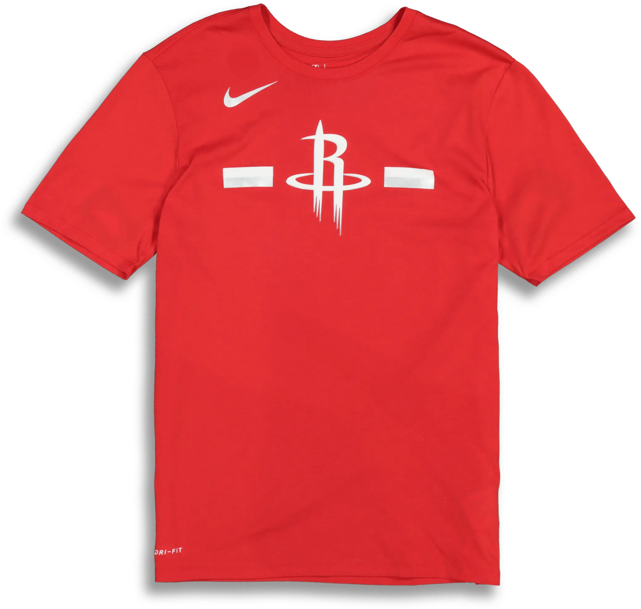  Nike Houston Rockets Dry Logo Tee University Red Png