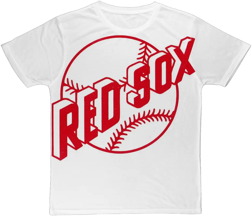  1960u0027s Boston Red Sox Classic Sublimation Adult T Shirt Madeiras Png Boston Red Sox Png