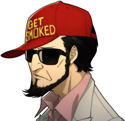  Post Your Favorite Get Smoked Meme Sojiro Sakura Hat Png Get Smoked Hat Png