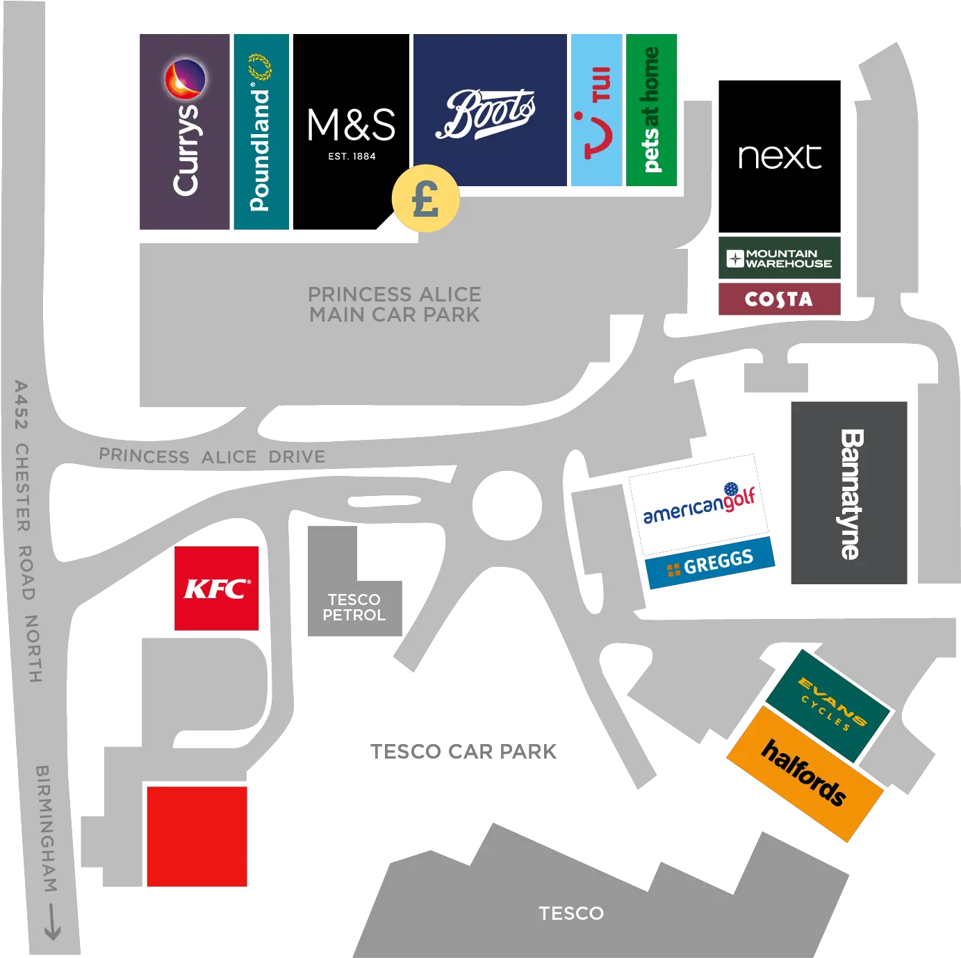  Princess Aliceparkplanoct2020 Princess Alice Retail Park Princess Alice Drive Map Png Currys Logo