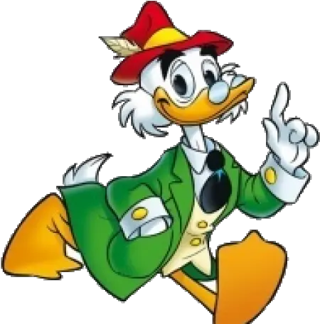  Drake Clipart Png Character Ludwig Von Drake Disney Drake Transparent