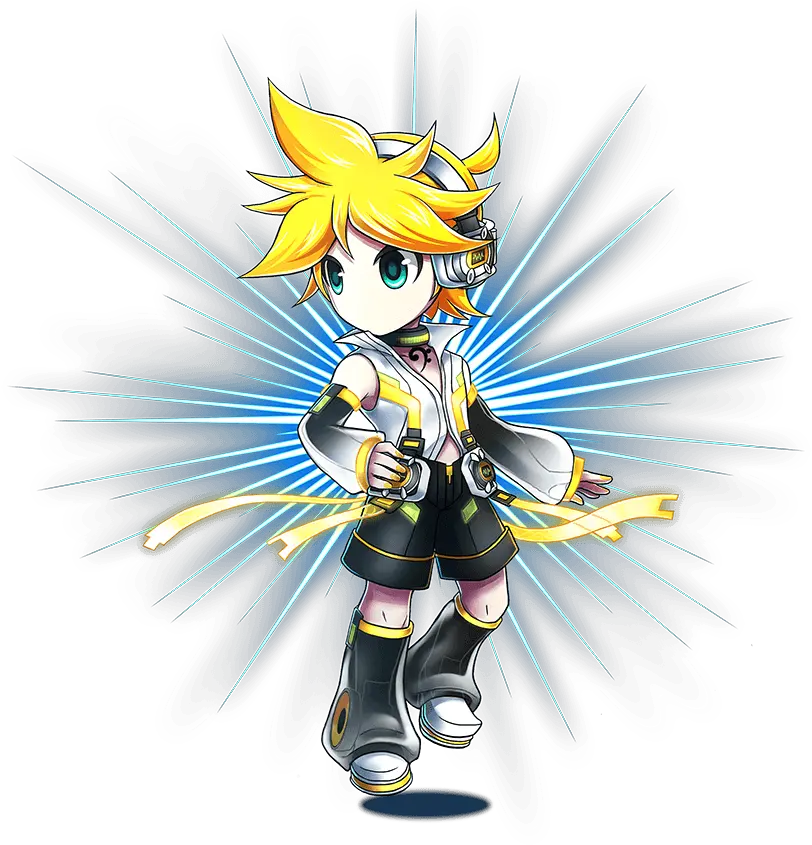  Gemini Kagamine Len Brave Frontier Rpg Wiki Fandom Brave Frontier Music Unit Png Rin Kagamine Icon