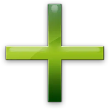  Plus Symbol Green Cross Png Plus Sign Transparent