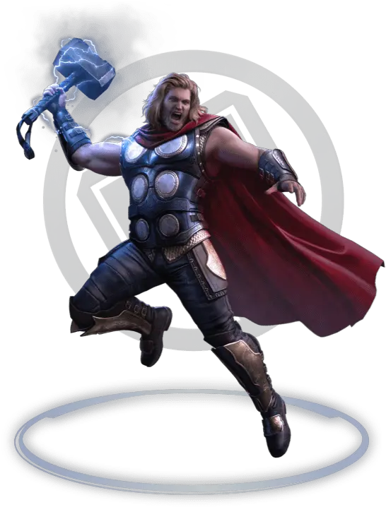  Thor Odinson Earth Trn814 Marvel Database Fandom Marvel Avengers Game Thor Png Thor Hammer Icon Png