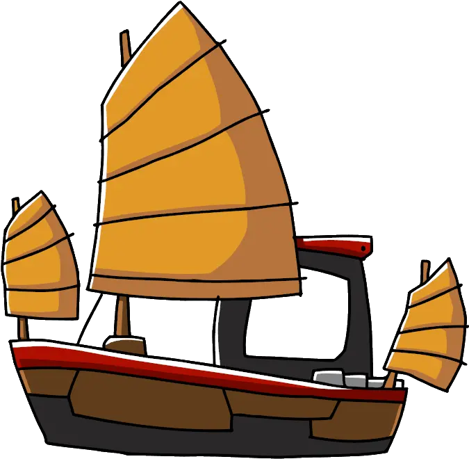  Chinese Junk Ship Png Image Junk Ship Png Boat Png