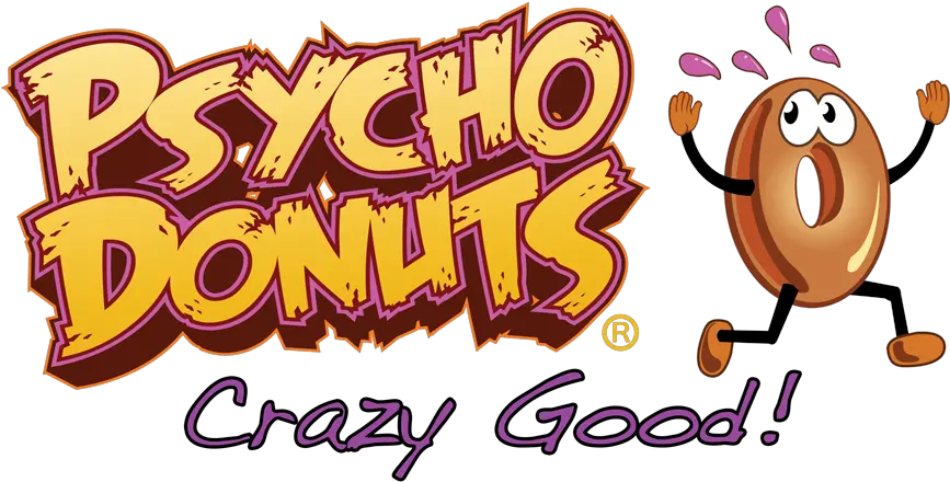  Psycho Donuts Downtown Campbell Psycho Donuts Png Zazzle Logo