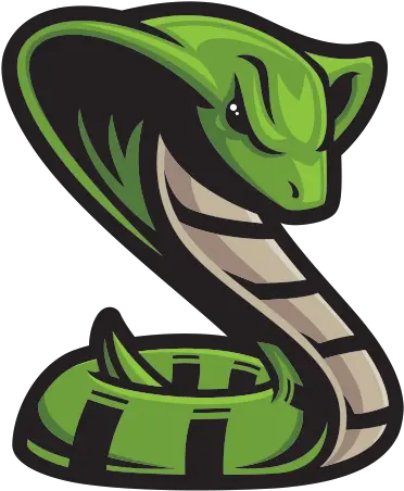  Printed Vinyl Green Cobra Stickers Factory Transparent Green Cobra Logo Png Cobra Png