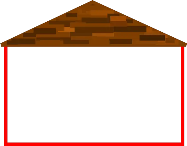  Wide House With Roof Clip Art Vector Clip Art Roof Of A House Clipart Png House Roof Png