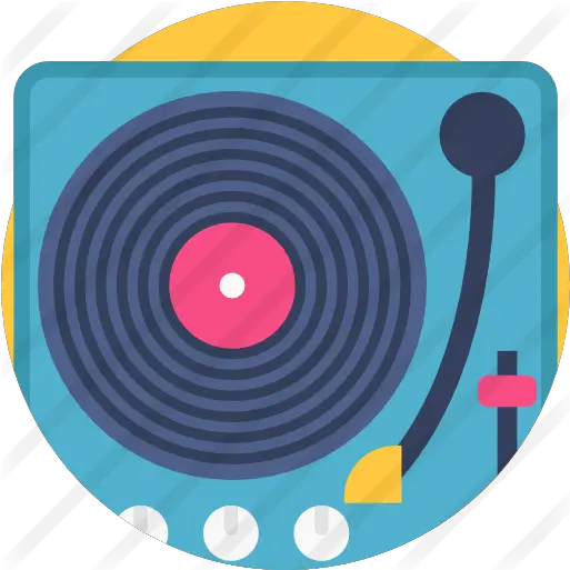  Record Player Circle Png Record Player Png