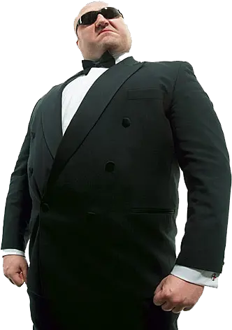  Fat Scarce Transparent Png Clipart Club Bouncer Fat Man Png