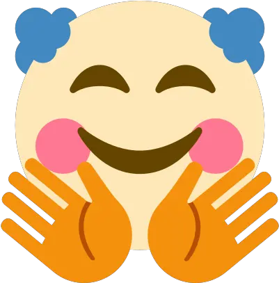  Significato Emoticon Faccina Con Mani Png Clown Emoji Transparent