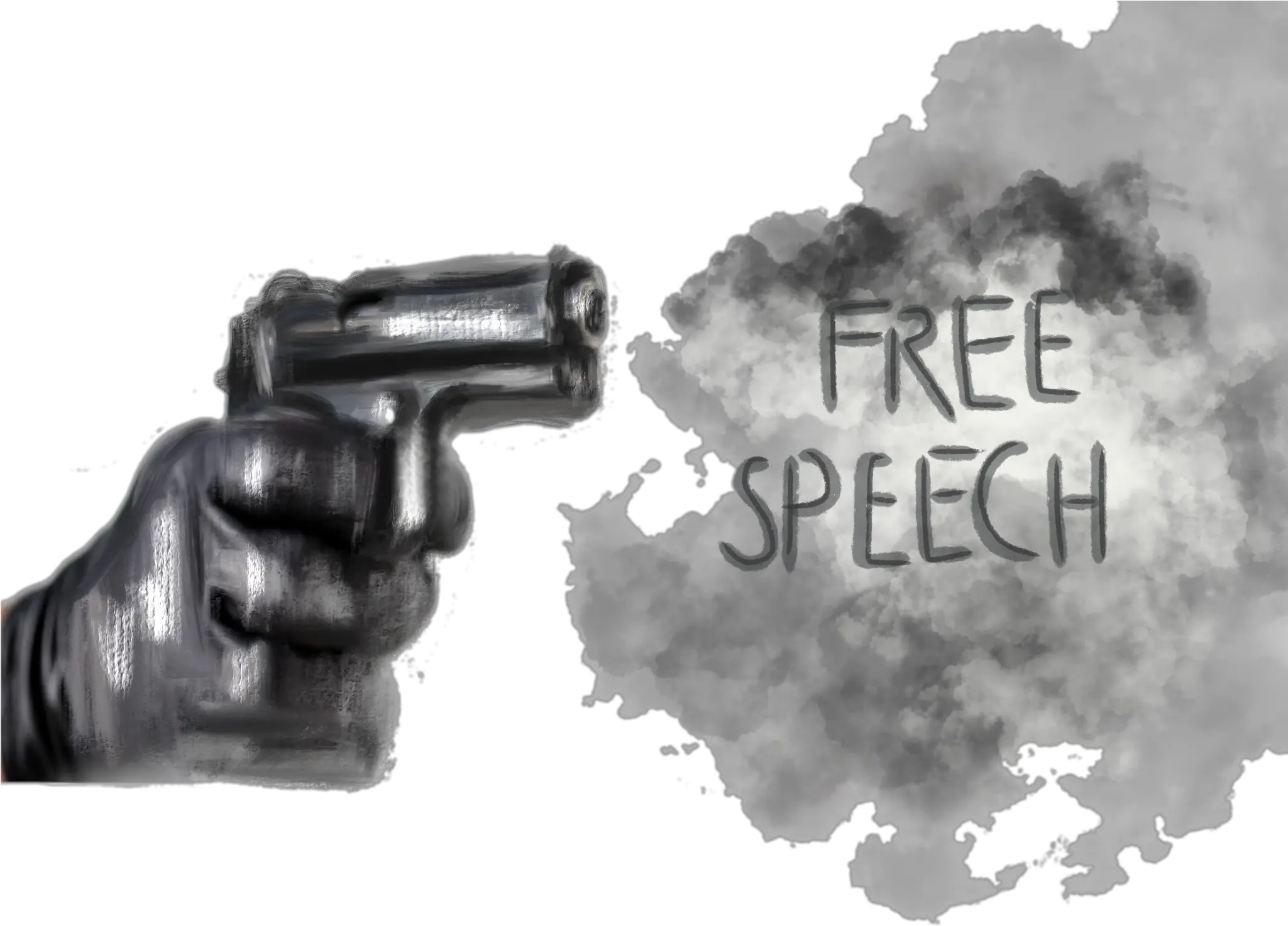  Download Freespeech Meinungsfreiheit Weapon Peace Revolver Png Revolver Png