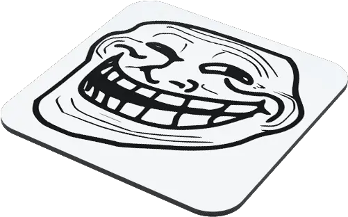  Download Meme Troll Face Coaster Troll Face Full Size Troll Face Png Troll Face Png No Background