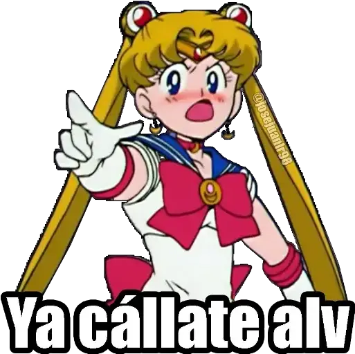  Sailor Moon Memes Whatsapp Stickers Stickers De Sailor Moon Para Whatsapp Png Sailor Moon Transparent