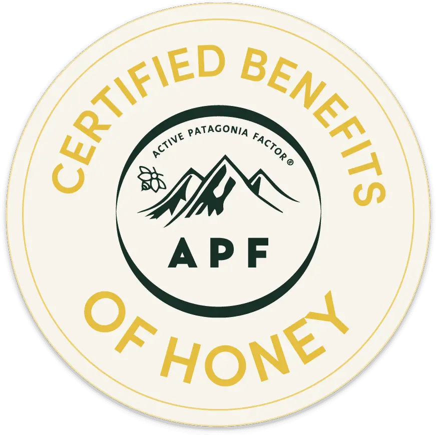  Our Honey Terra Andes Plus Chilean Active Honey Terra Circle Png Patagonia Logo Font